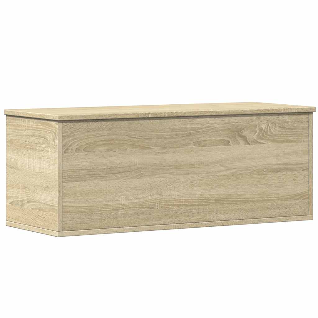 Opbergbox 90X35X35 Cm Bewerkt Hout Sonoma Eikenkleurig