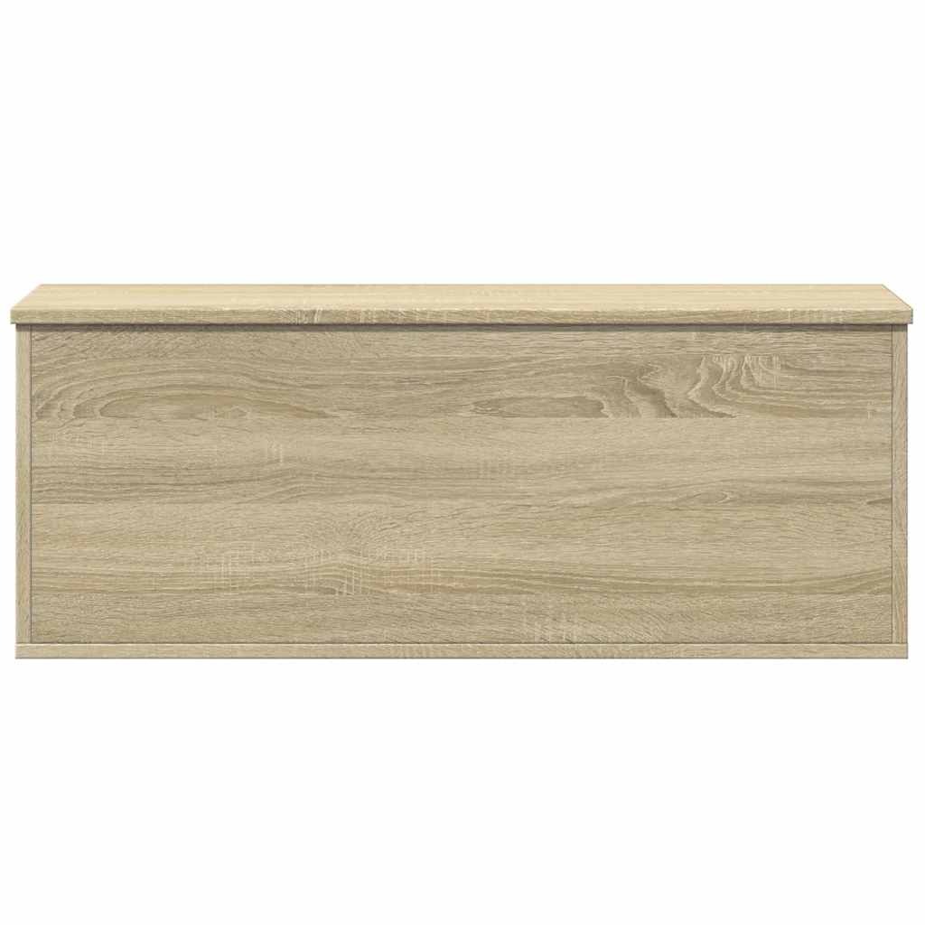 Opbergbox 90X35X35 Cm Bewerkt Hout Sonoma Eikenkleurig