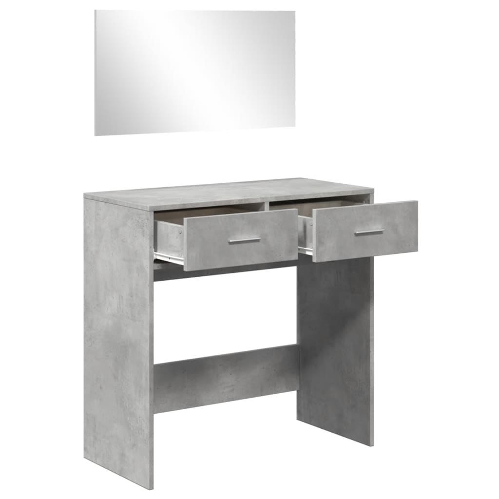 Kaptafel Met Spiegel 80X39X80 Cm