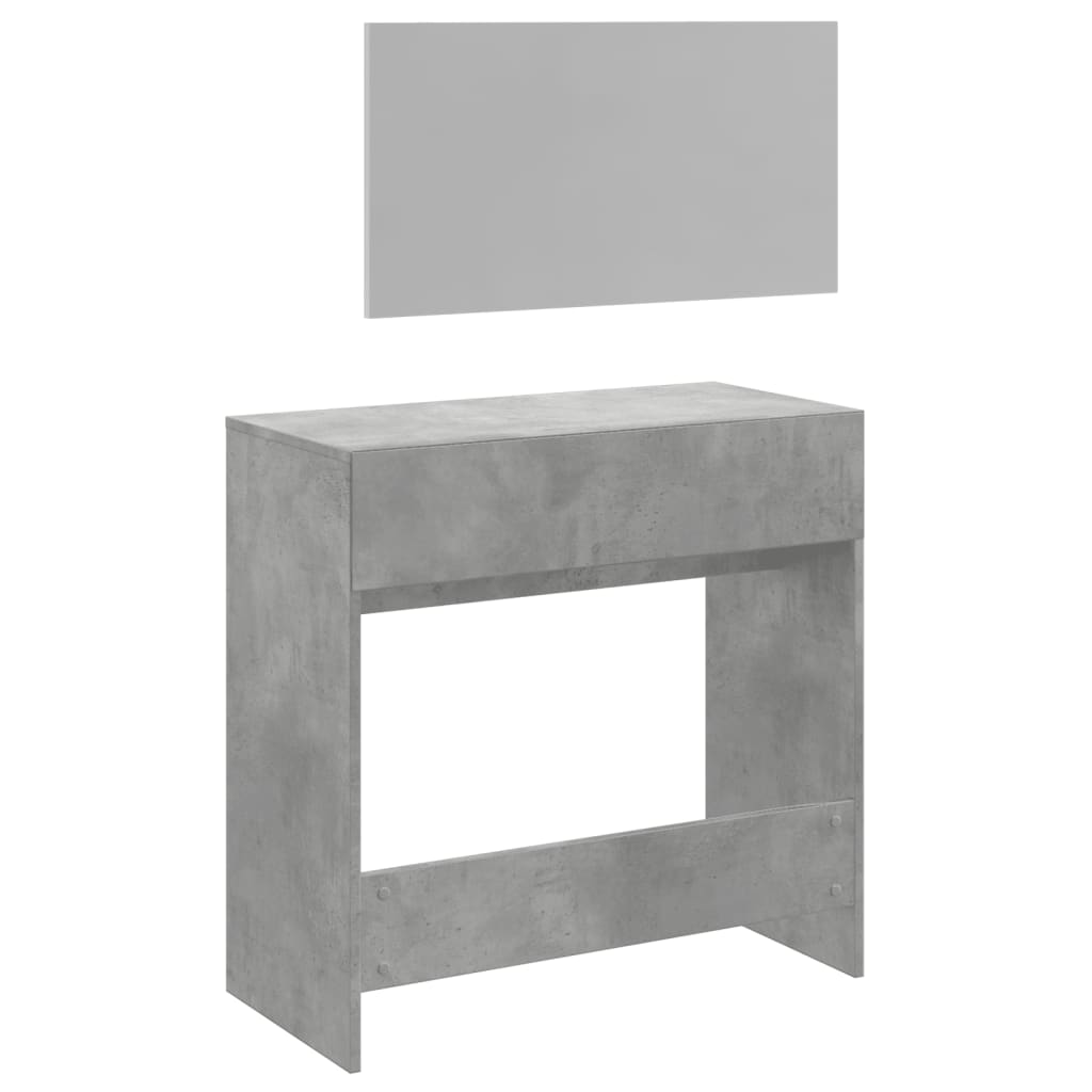 Kaptafel Met Spiegel 80X39X80 Cm