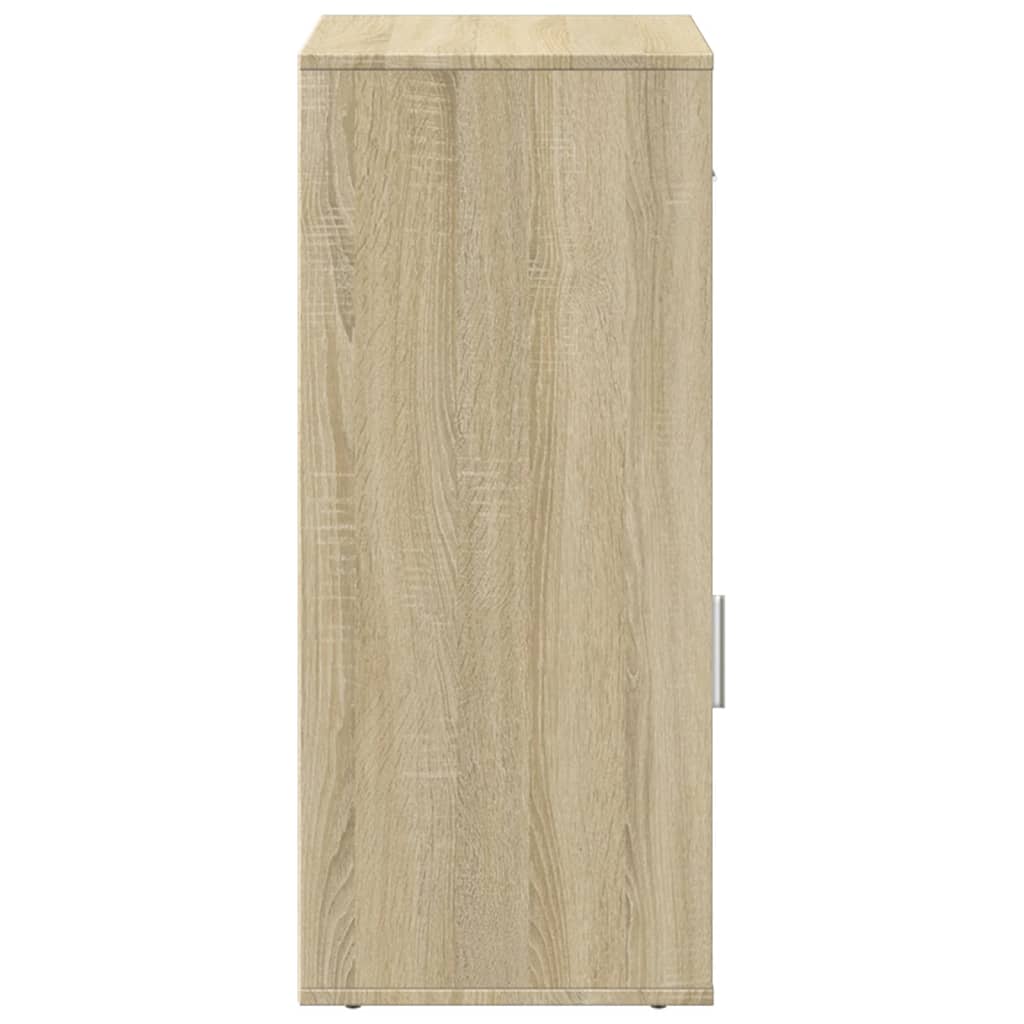 Opbergkast 56,5X39X90 Cm Bewerkt Hout Kleurig