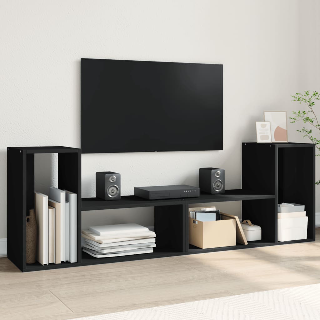 Tv-Meubelen 2 St 100X30X50 Cm Bewerkt Hout