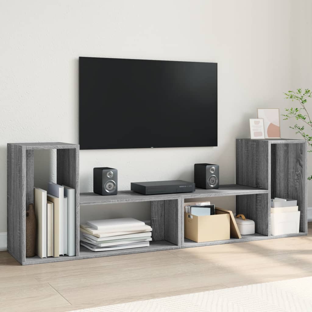 Tv-Meubelen 2 St 100X30X50 Cm Bewerkt Hout