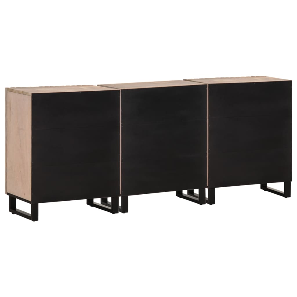 Dressoirs 3 St 60X34X75 Cm
