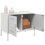 Tv-Meubel 68X39X50,5 Cm Staal