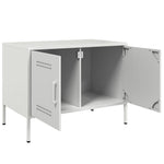 Tv-Meubel 68X39X50,5 Cm Staal