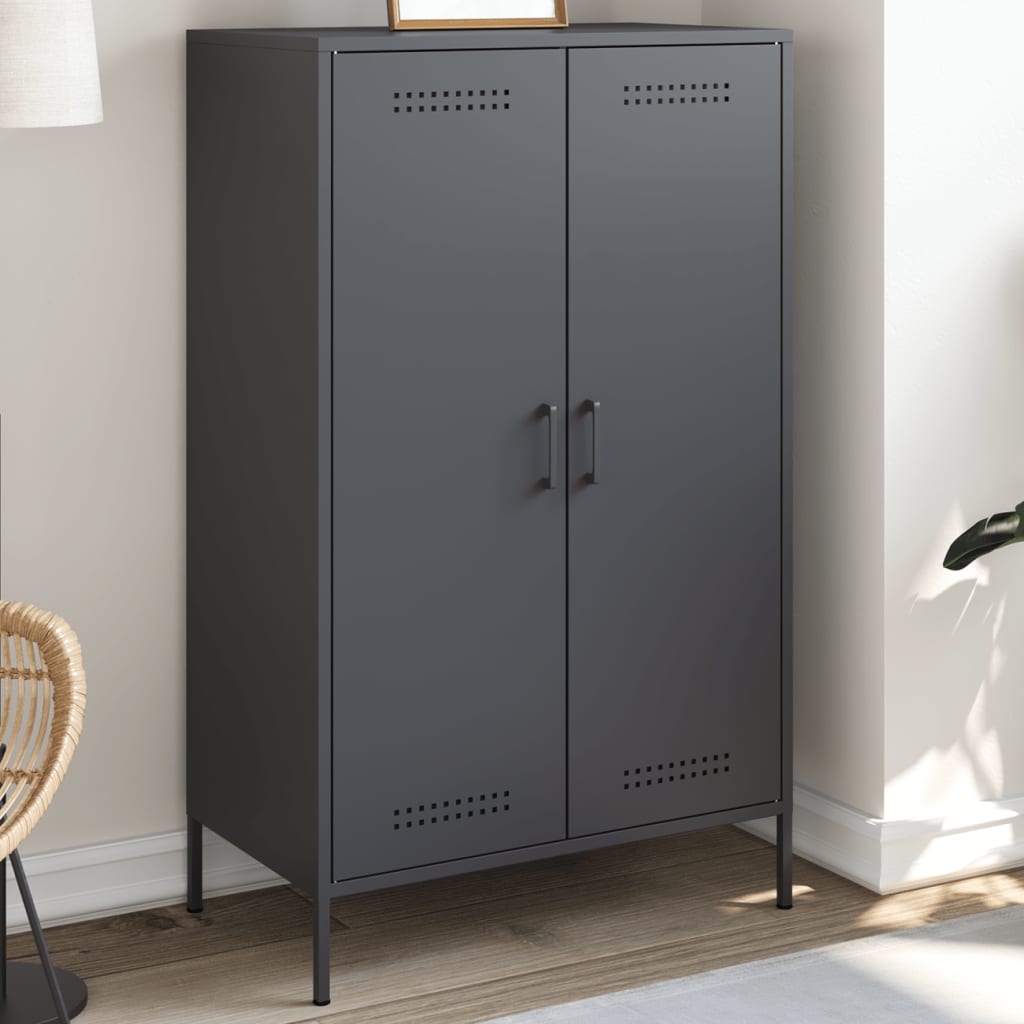 Hoge Kast 68X39X113 Cm Staal