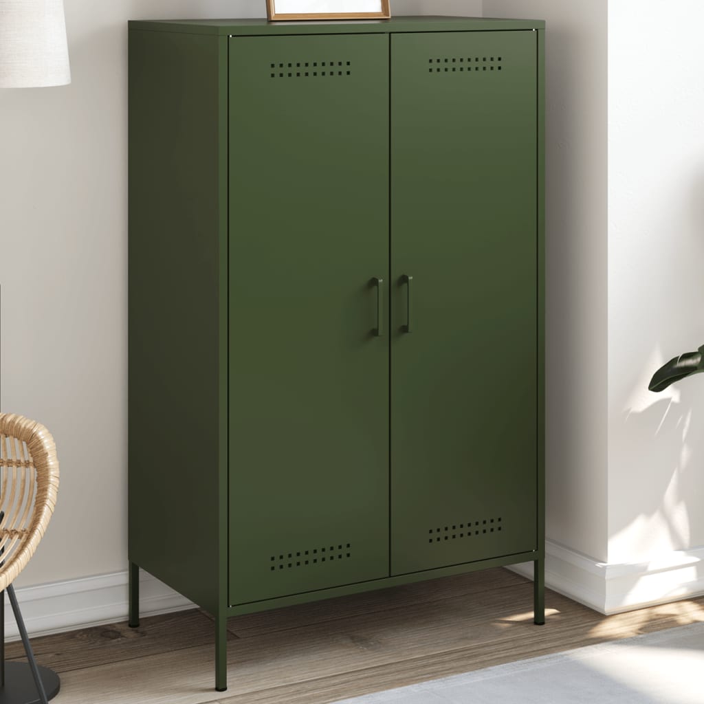 Hoge Kast 68X39X113 Cm Staal
