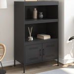 Hoge Kast 68X39X113 Cm Staal Mosterd