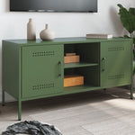 Tv-Meubel 100,5X39X50,5 Cm Staal Kleurig