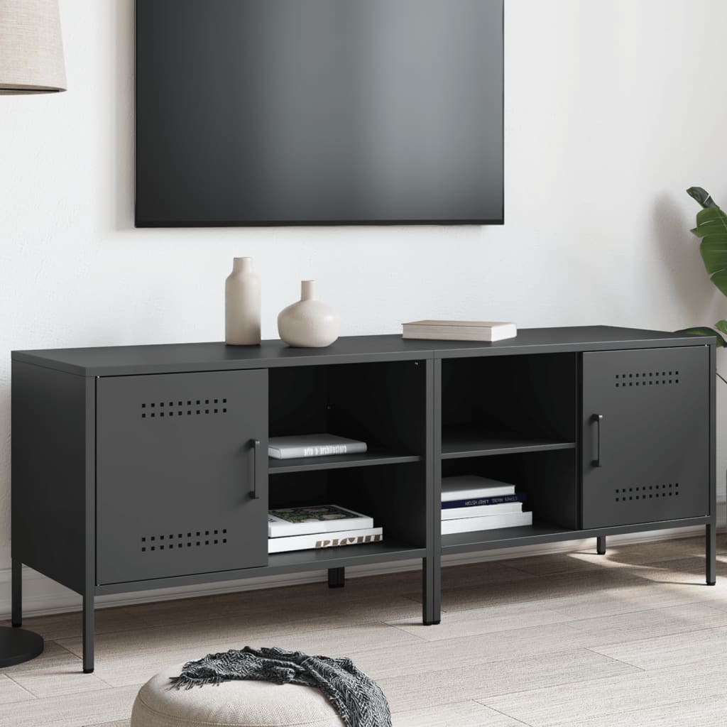 Tv-Meubelen 68X39X50,5 Cm Staal Kleurig