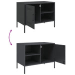Tv-Meubelen 68X39X50,5 Cm Staal Kleurig