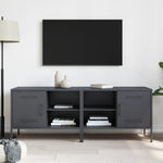 Tv-Meubelen 68X39X50,5 Cm Staal Kleurig
