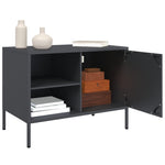 Tv-Meubelen 68X39X50,5 Cm Staal Kleurig