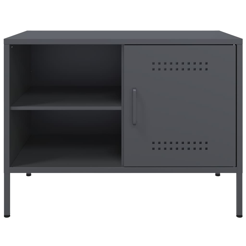 Tv-Meubelen 68X39X50,5 Cm Staal Kleurig