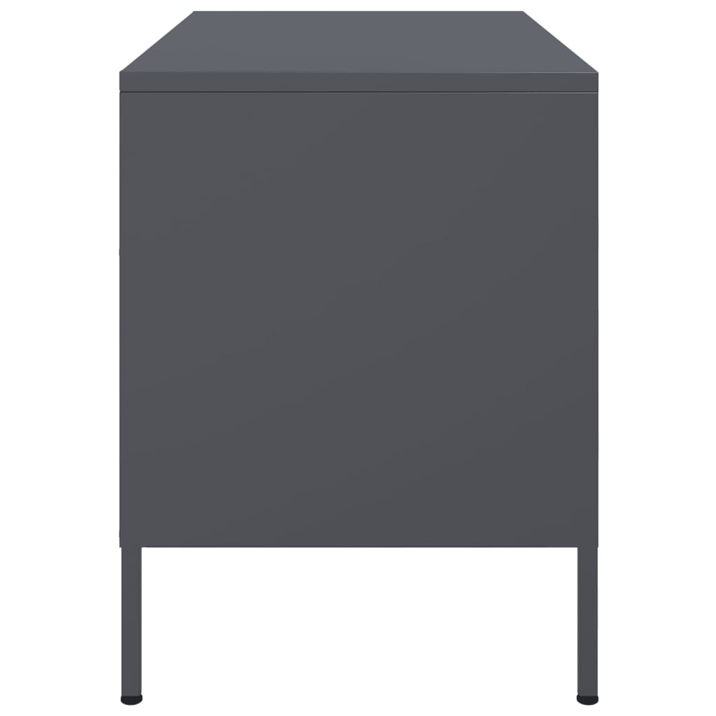 Tv-Meubelen 68X39X50,5 Cm Staal Kleurig