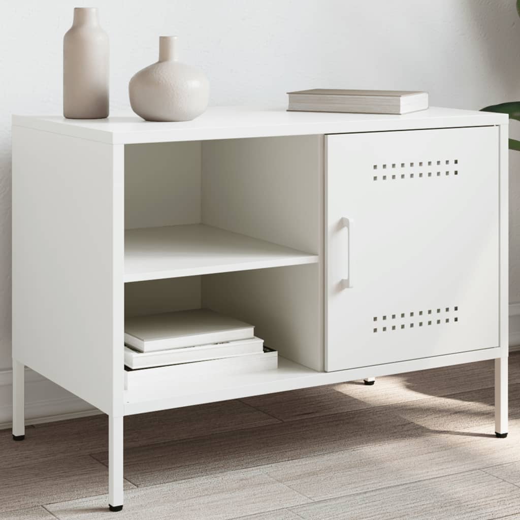 Tv-Meubelen 68X39X50,5 Cm Staal Kleurig