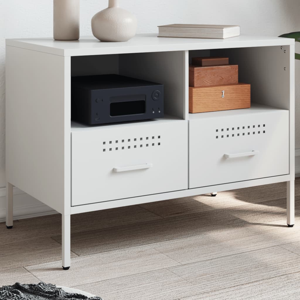 Tv-Meubelen 68X39X50,5 Cm Staal