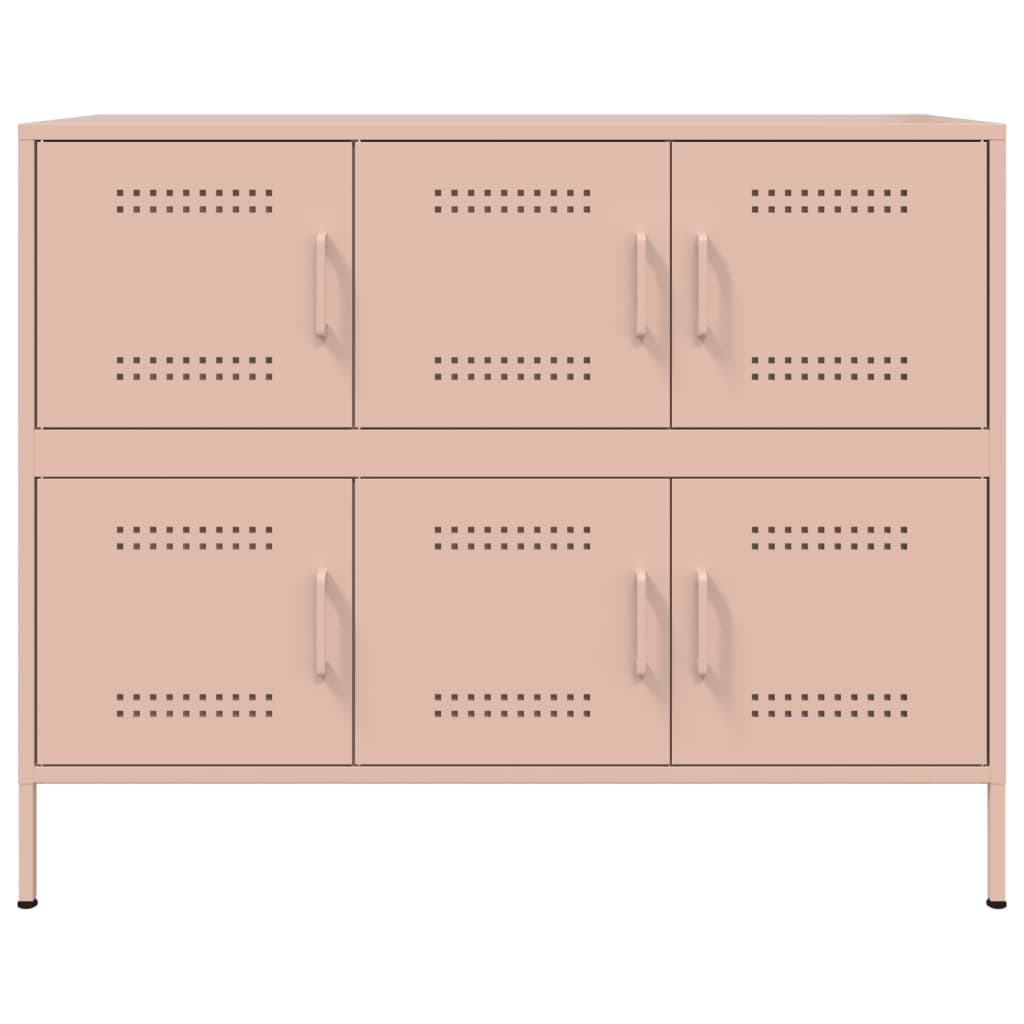 Dressoir 100,5X39X79 Cm Staal