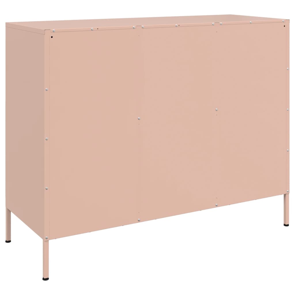 Dressoir 100,5X39X79 Cm Staal