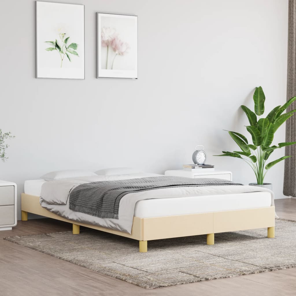 Bedframe Stof Crème