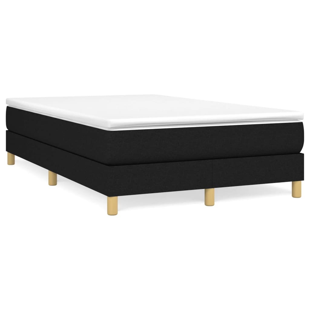 Boxspring Met Matras Stof Zwart