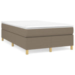 Boxspring Met Matras Stof Taupe