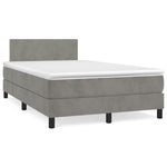 Boxspring Met Matras Fluweel