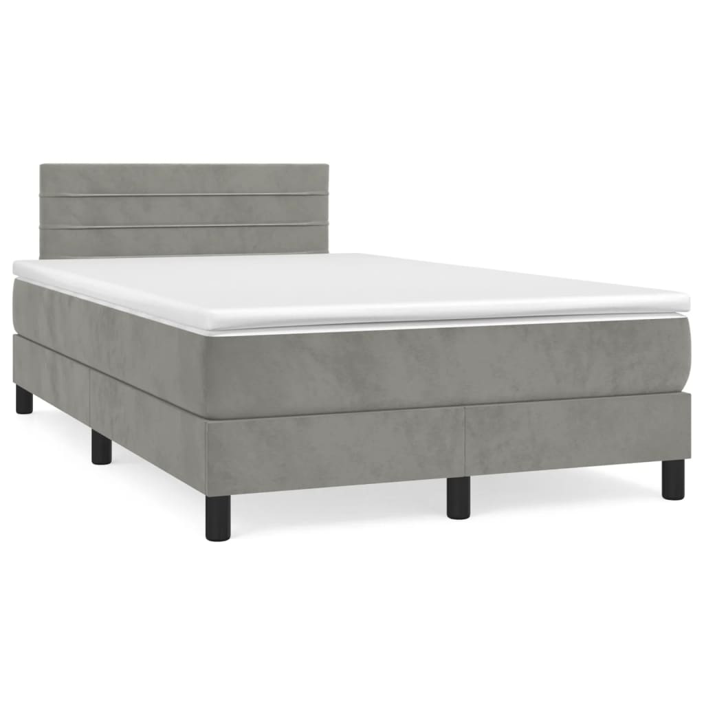 Boxspring Met Matras Fluweel