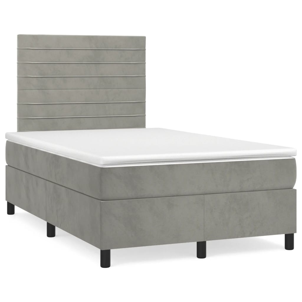 Boxspring Met Matras Fluweel
