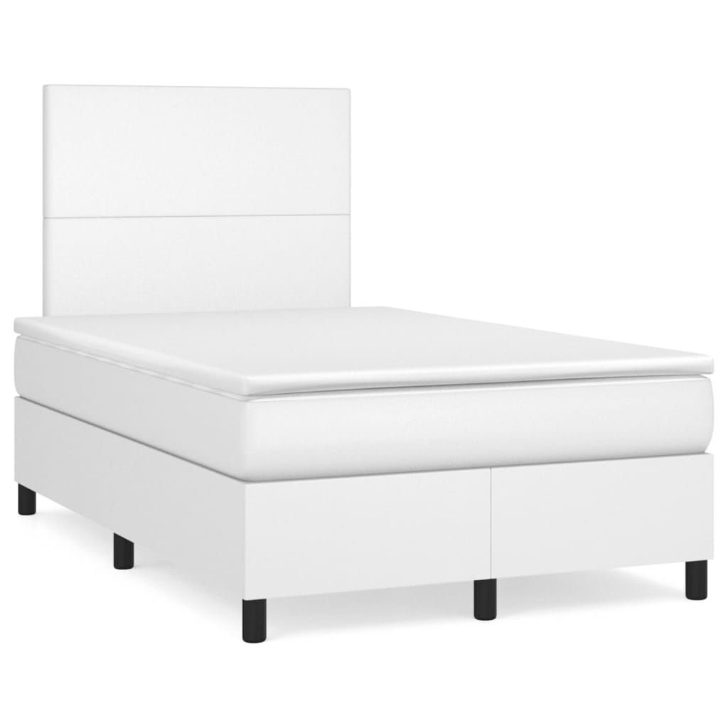 Boxspring Met Matras En Led Kunstleer