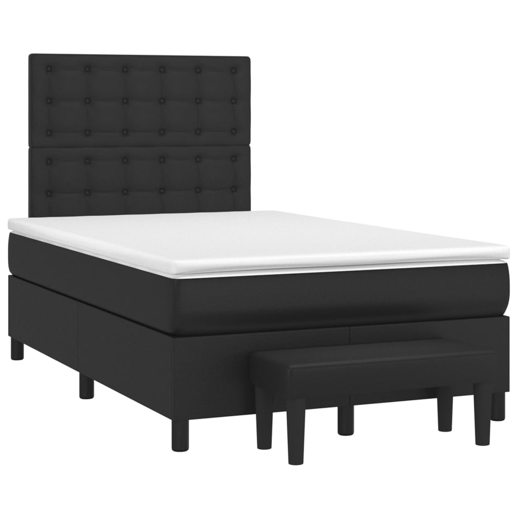 Boxspring Met Matras Kunstleer Kleurig