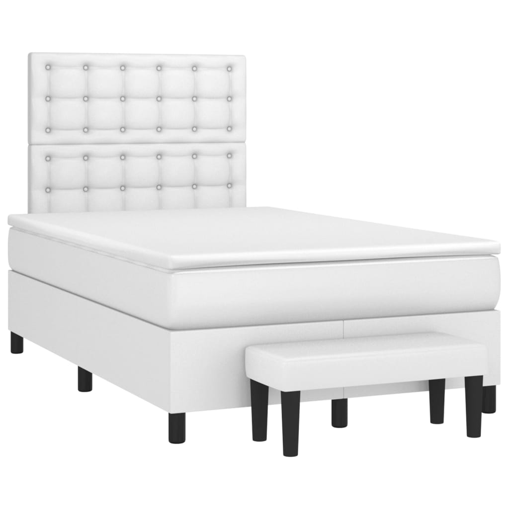 Boxspring Met Matras Kunstleer Kleurig