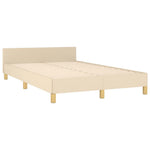 Bedframe Zonder Matras Stof Kleurig