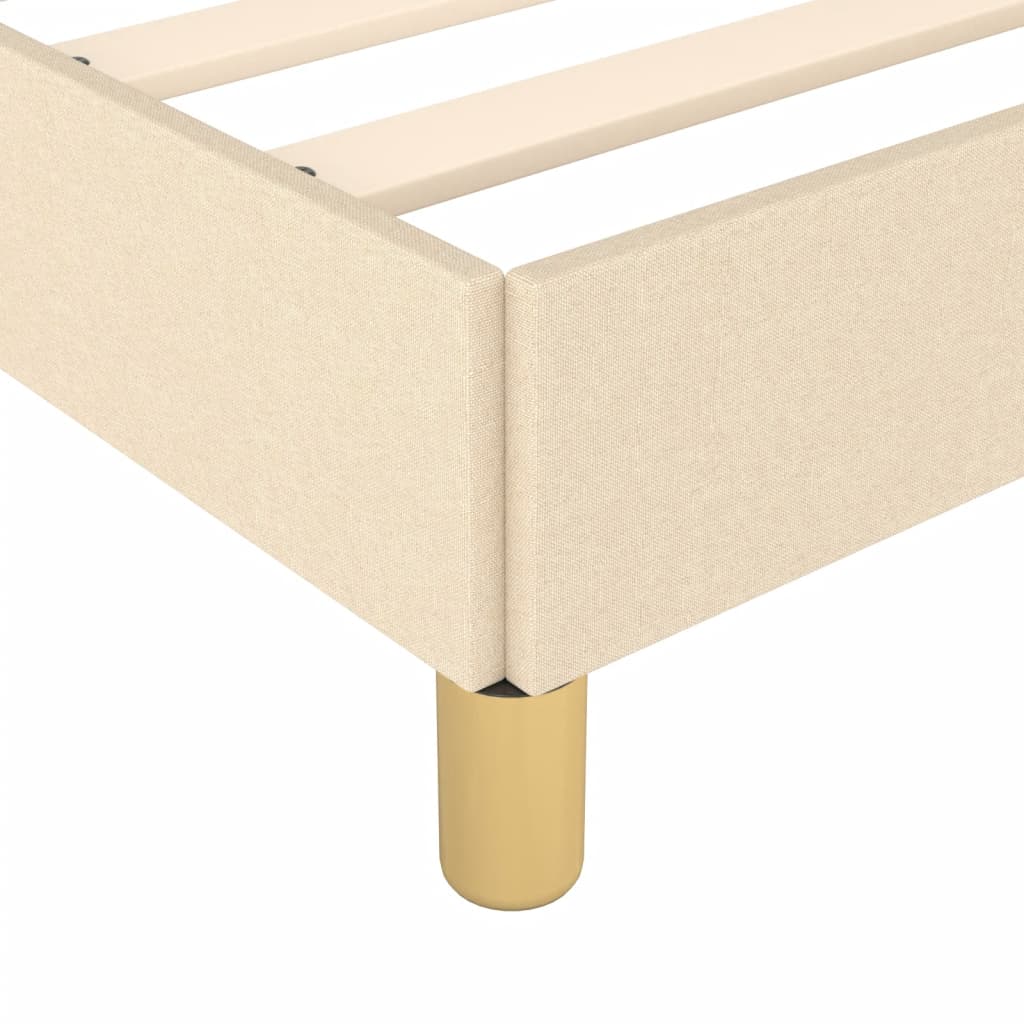 Bedframe Zonder Matras Stof Kleurig