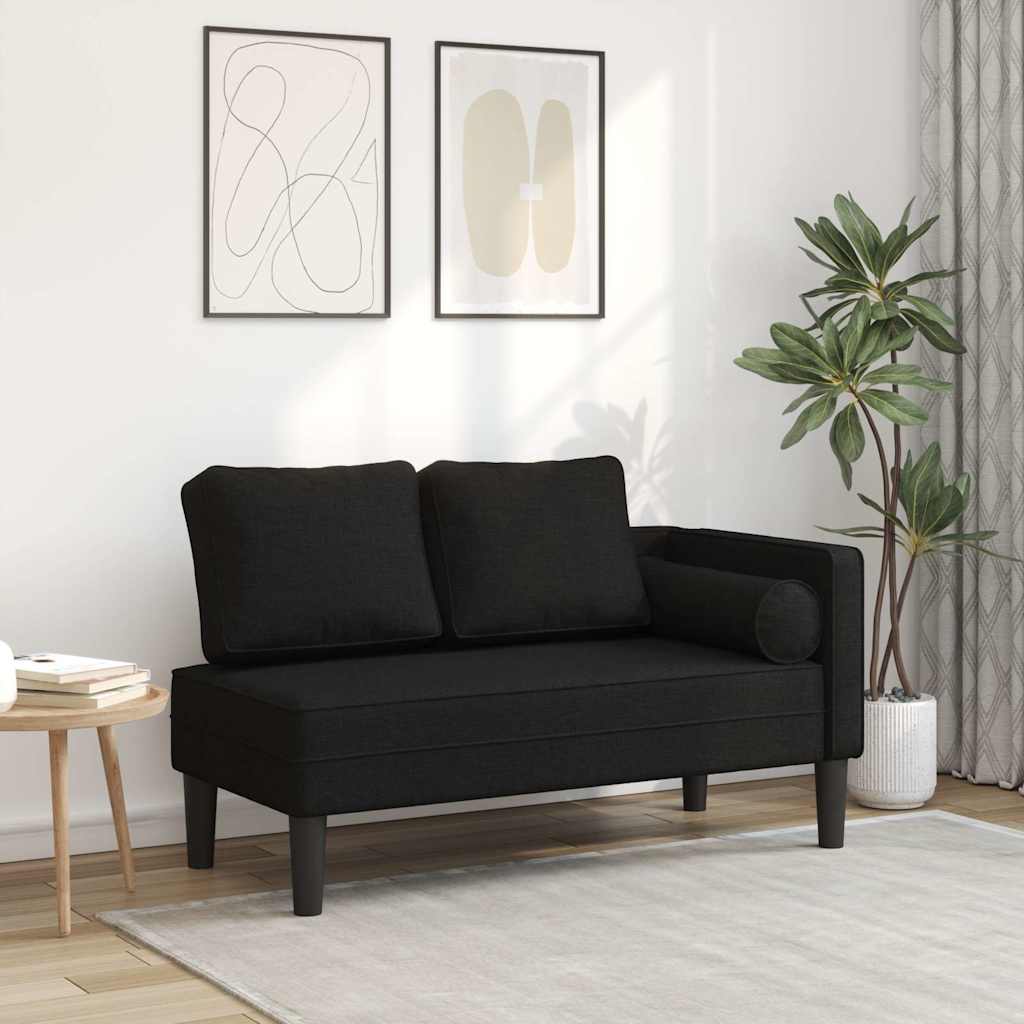 Chaise Longue Met Kussens Stof