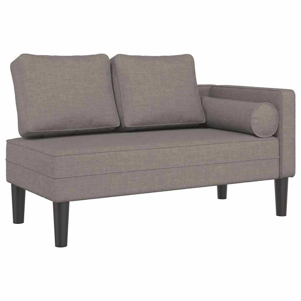 Chaise Longue Met Kussens Stof