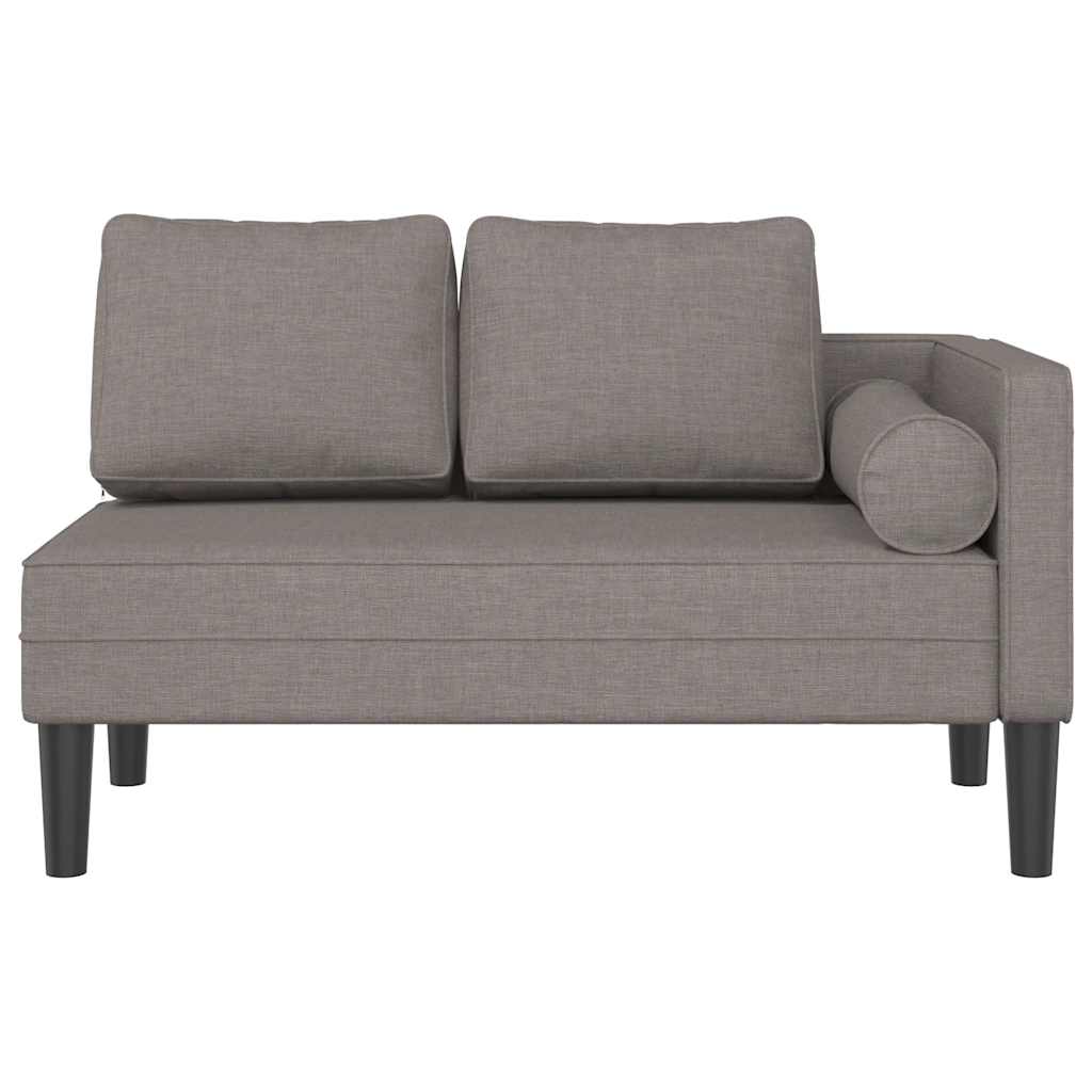 Chaise Longue Met Kussens Stof