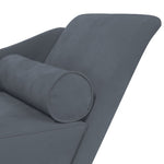 Chaise Longue Met Kussens Fluweel