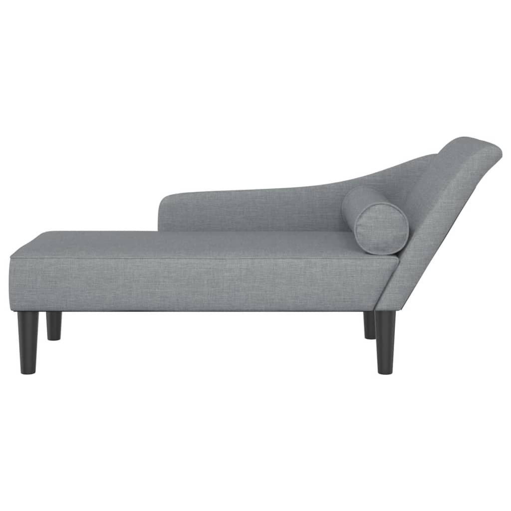 Chaise Longue Met Kussens Stof