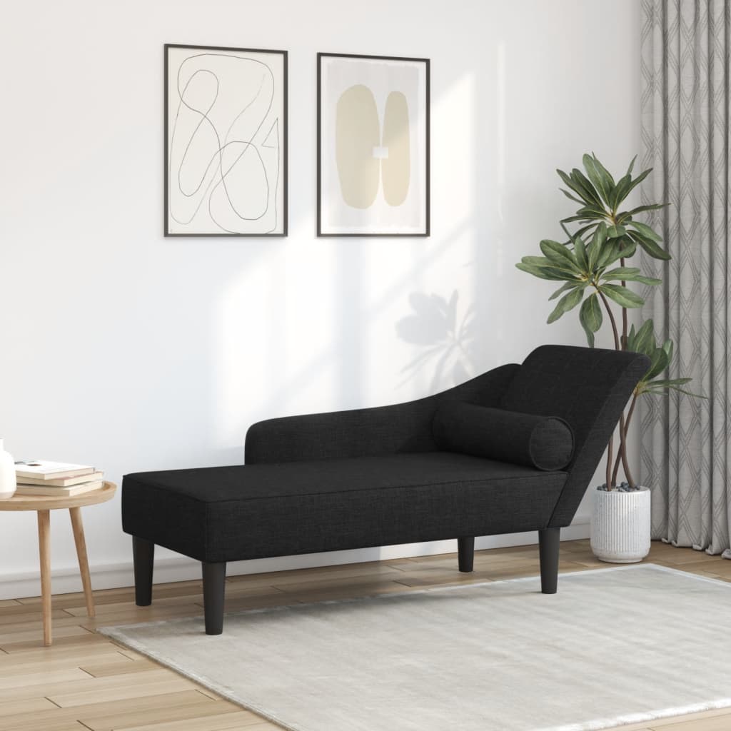 Chaise Longue Met Kussens Stof