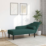 Chaise Longue Met Kussens Stof