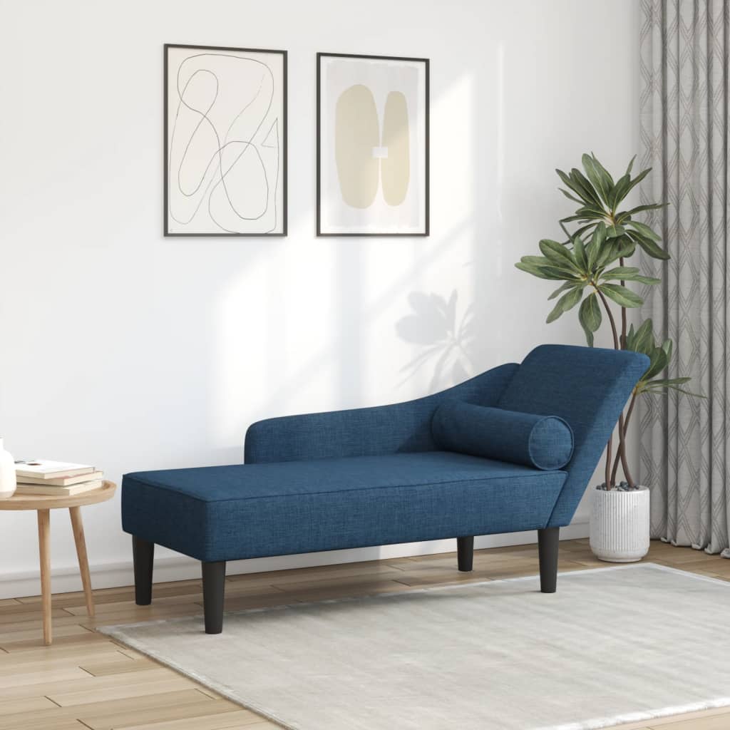 Chaise Longue Met Kussens Stof