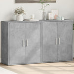 Dressoirs 2 St 60X31X70 Cm Bewerkt Hout Ig