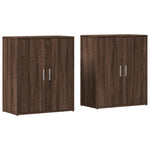 Dressoirs 2 St 60X31X70 Cm Bewerkt Hout Ig