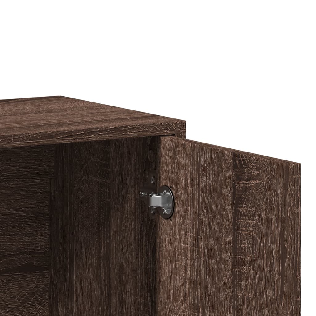 Dressoirs 2 St 60X31X70 Cm Bewerkt Hout Ig