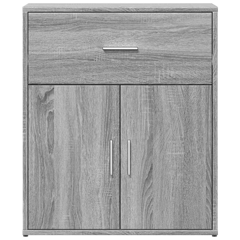 Dressoirs 2 St 60X31X70 Cm Bewerkt Hout Eikenkleur