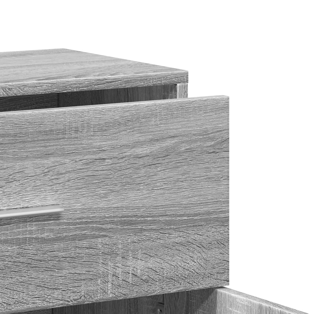 Dressoirs 2 St 60X31X70 Cm Bewerkt Hout Eikenkleur