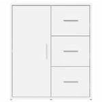 Dressoirs 2 St 60X31X70 Cm Bewerkt Hout