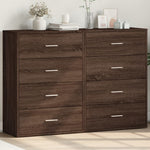 Dressoirs 2 St 60X31X84 Cm Bewerkt Hout Ig